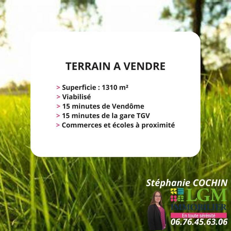 Terrain constructible - 1 310 m²