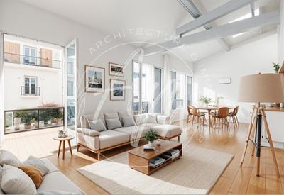 Appartement - 100 m² - 4 pièces