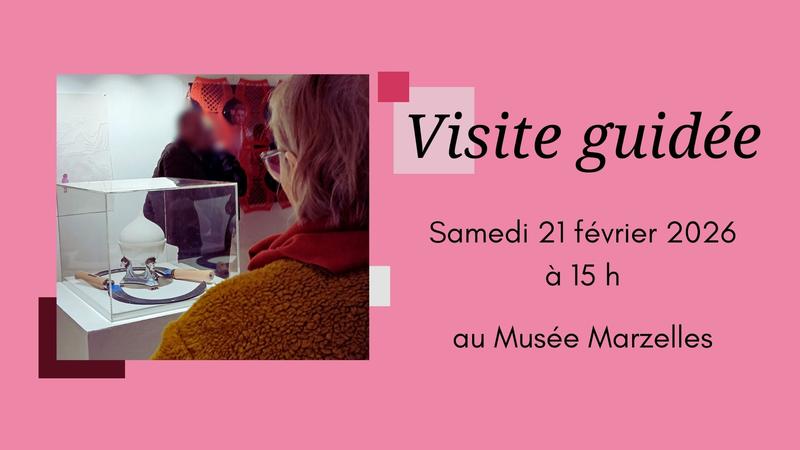 Visite guidée de l'exposition "rosemarguerite" au Musée Marzelles