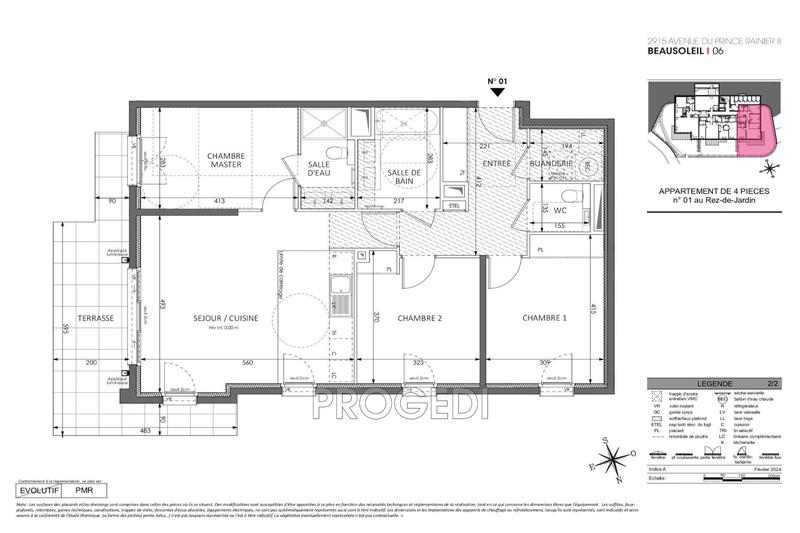 Appartement - 87 m² - 4 pièces