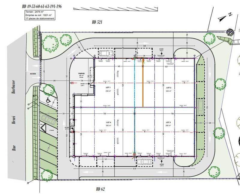 Local commercial - 955 m²