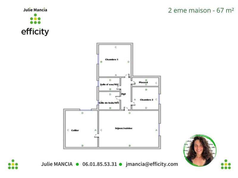 Maison - 173 m² - 9 pièces