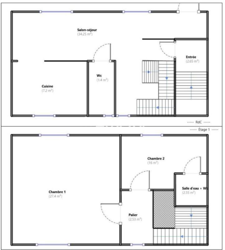 Maison - 144 m² - 5 pièces