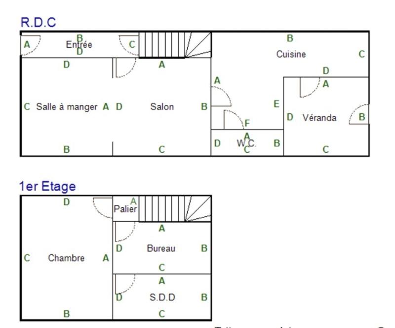 Maison - 80 m² - 4 pièces
