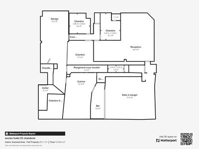 Immeuble - 650 m² - 29 pièces