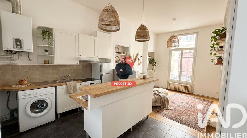 Appartement - 45 m² - 2 pièces