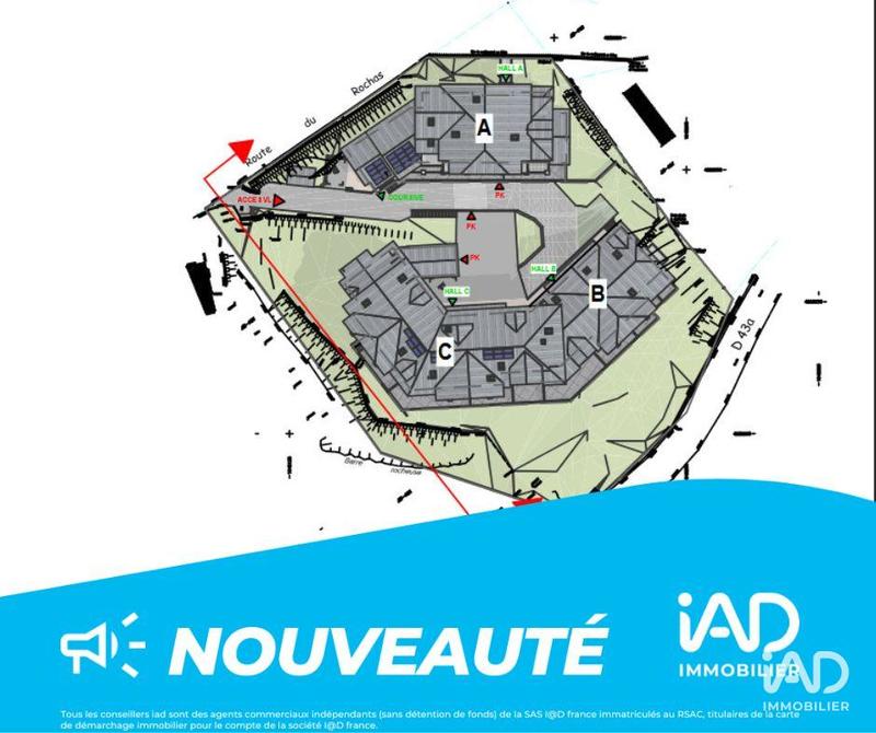 Appartement - 45 m² - 2 pièces