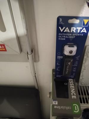 Frontale rechargeable et powerbank