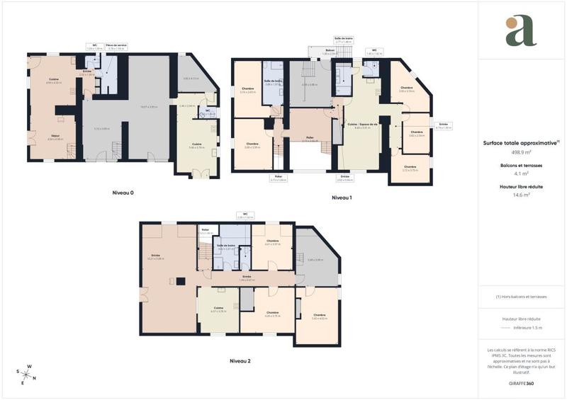 Propriété - 433 m² - 16 pièces