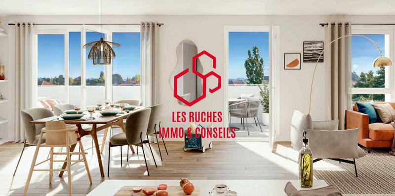 Appartement - 92 m² - 4 pièces