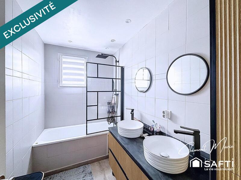 Maison de ville - 95 m² - 5 pièces