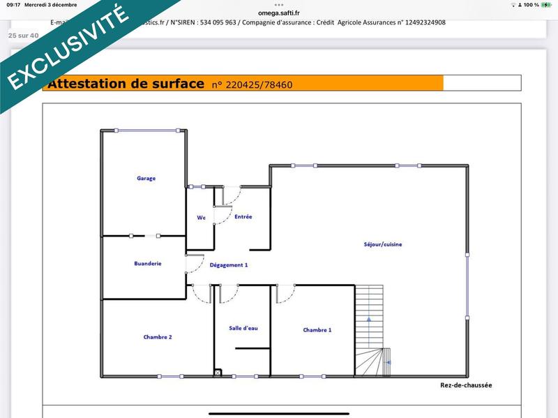 Maison - 136 m² - 5 pièces
