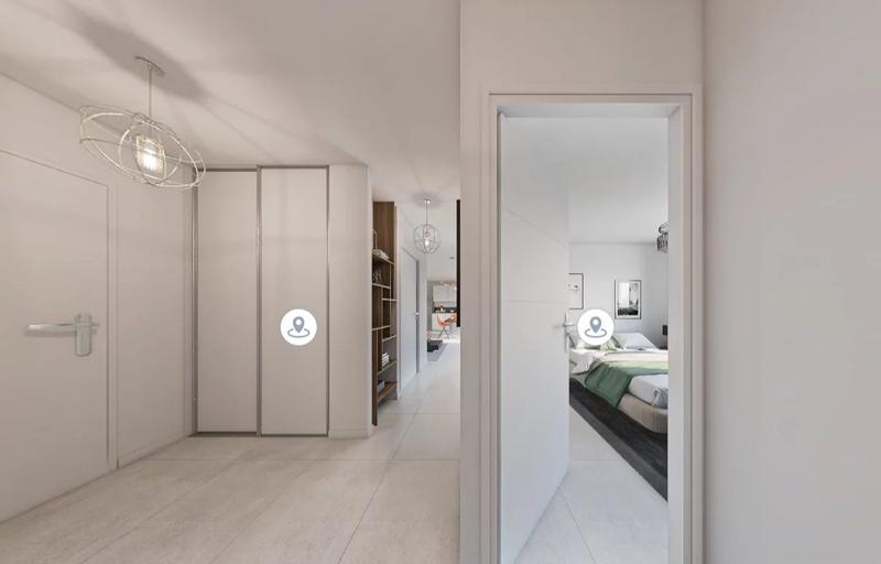 Appartement - 52 m² - 2 pièces