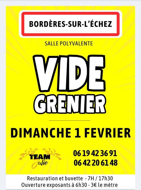 Vide grenier - team julie