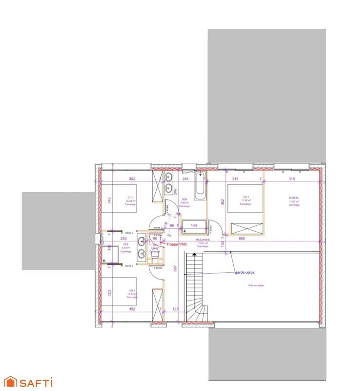 Maison - 187 m² - 9 pièces