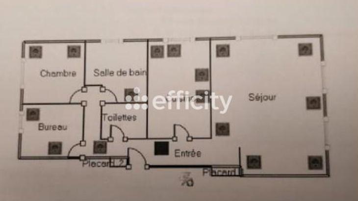 Appartement - 81 m² - 3 pièces