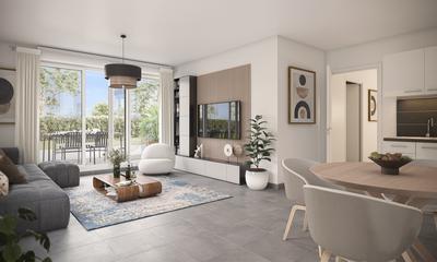 Appartement - 63 m² - 3 pièces