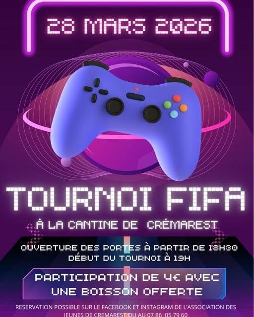 Tournoi FiFA - Crémarest
