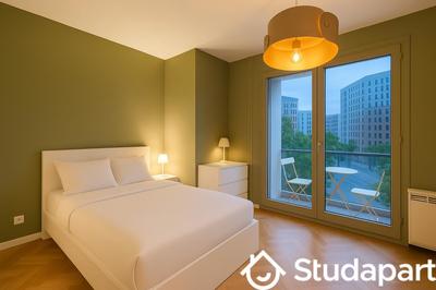 Chambre - 12 m² - 1 pièce