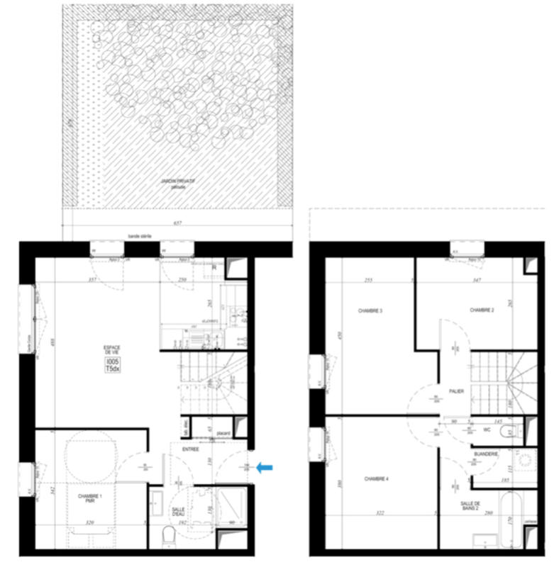 Appartement - 93 m² - 5 pièces