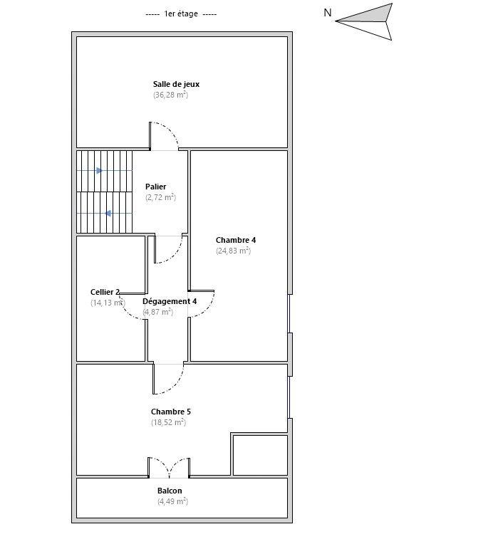 Maison - 116 m² - 7 pièces