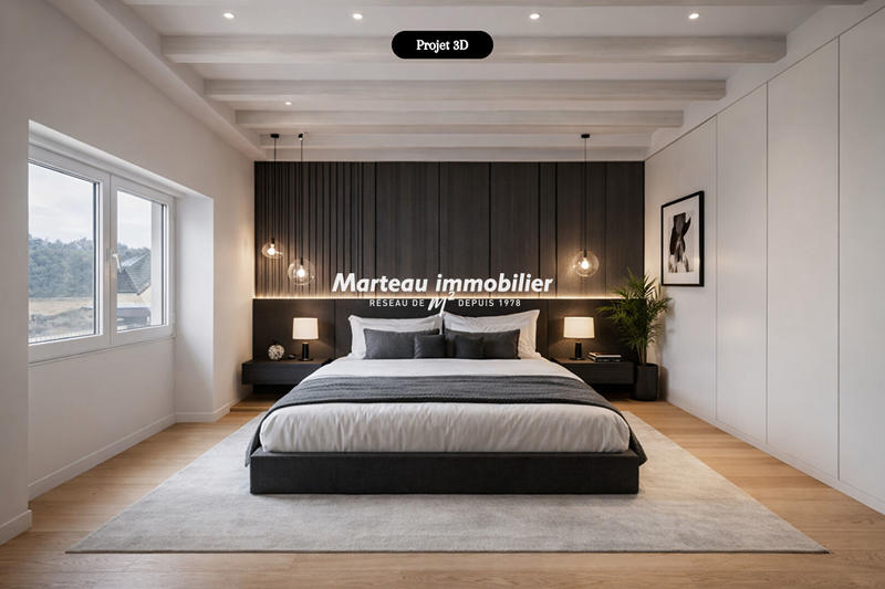 Maison - 80 m² - 3 pièces