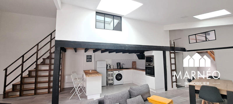 Maison - 76 m² - 2 pièces