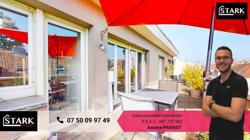 Appartement - 80 m² - 4 pièces