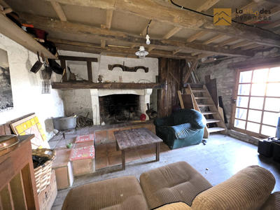 Maison ancienne - 90 m² - 2 pièces