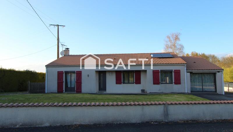 Maison - 107 m² - 3 pièces