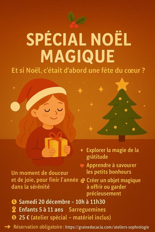 Atelier sophro kids - Spécial Noël magique