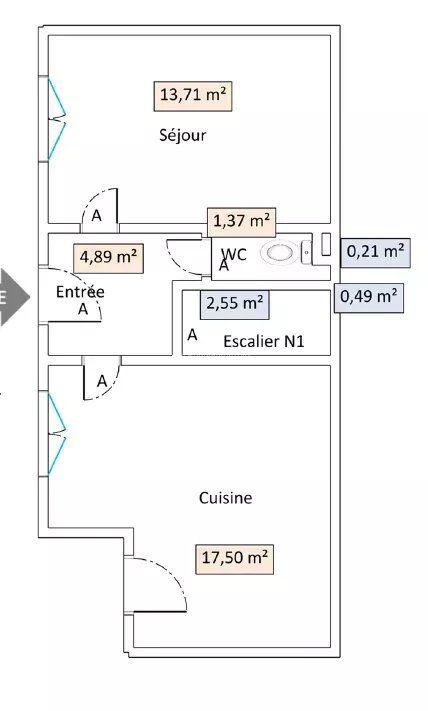 Maison - 115 m² - 6 pièces