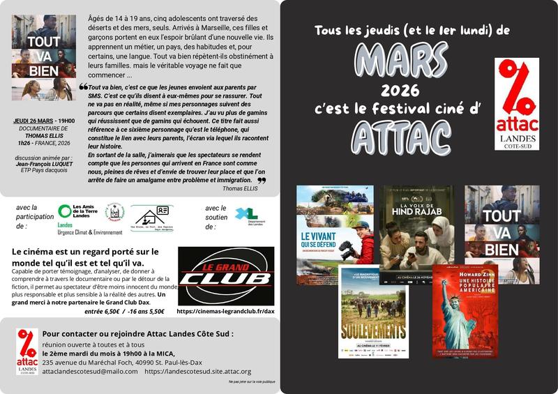 Festival ciné-débat Mars Attac