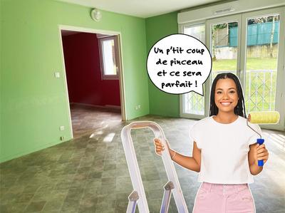 Appartement - 56 m² - 2 pièces