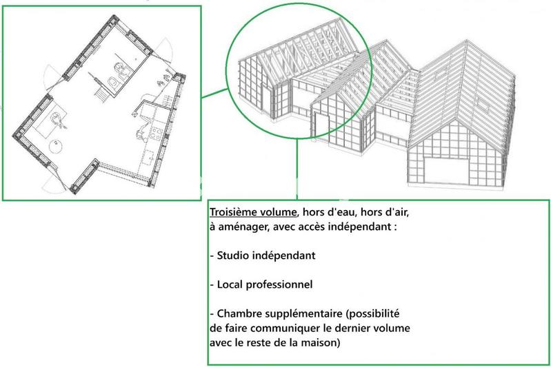 Maison - 113 m² - 5 pièces