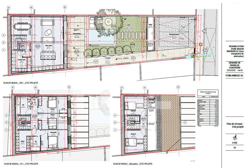 Maison de ville - 173 m² - 7 pièces