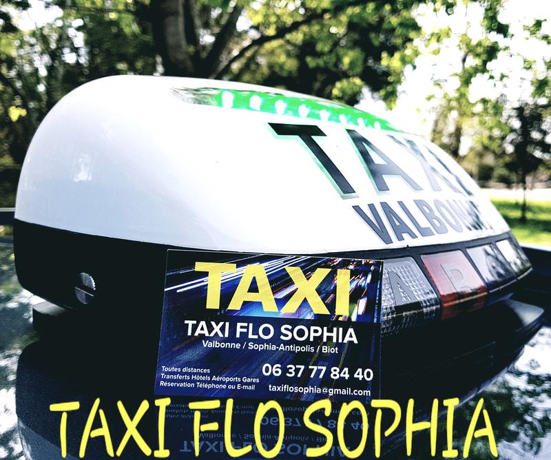 Taxi Flo Valbonne Sophia Antipolis