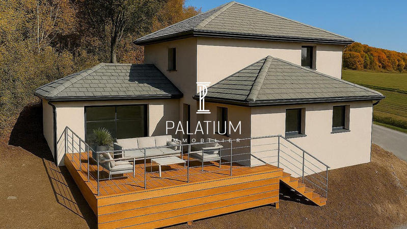 Maison contemporaine - 114 m² - 5 pièces