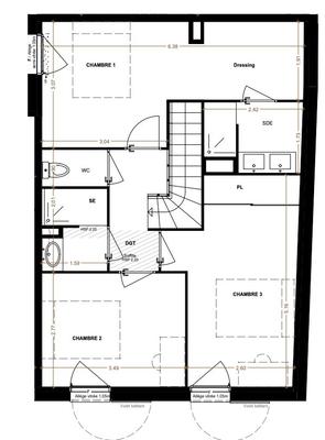 Appartement - 113 m² - 5 pièces