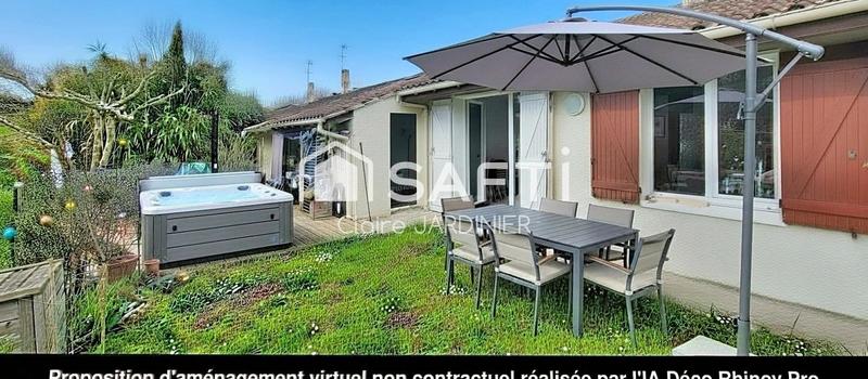 Maison - 80 m² - 4 pièces