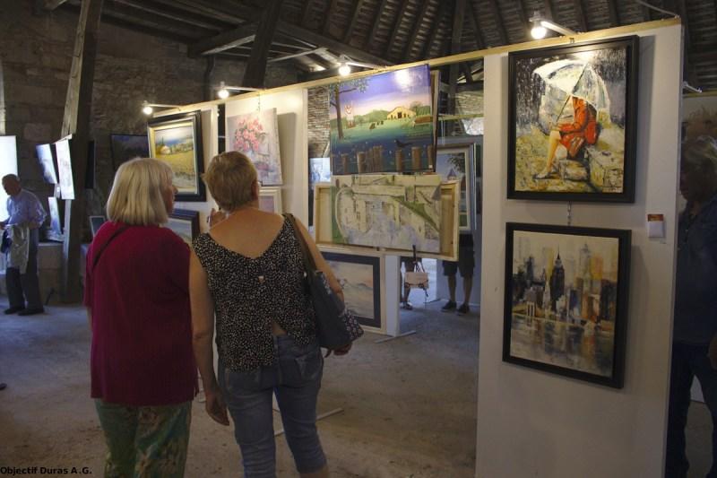 51ième exposition de peintures et sculptures au château de Duras