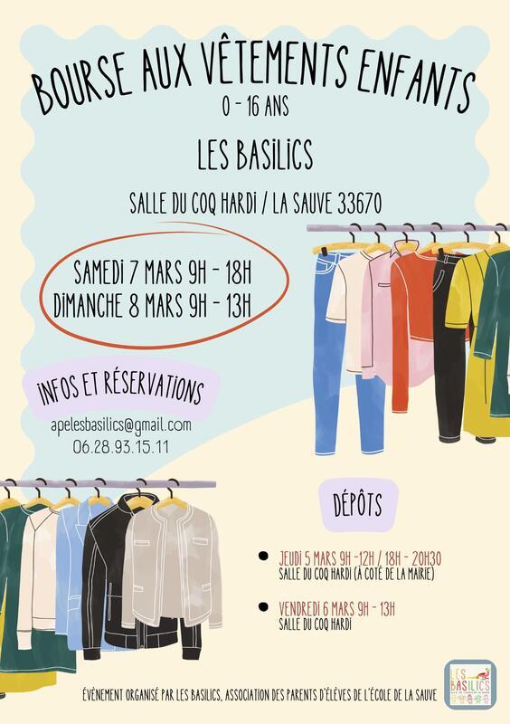 Bourse aux vêtements enfants