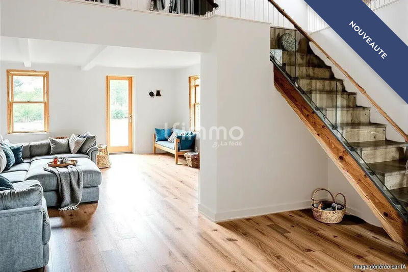 Maison en pierre - 105 m² - 3 pièces