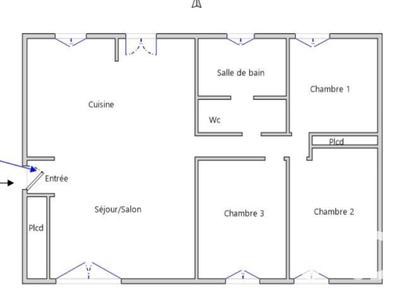 Maison - 85 m² - 4 pièces