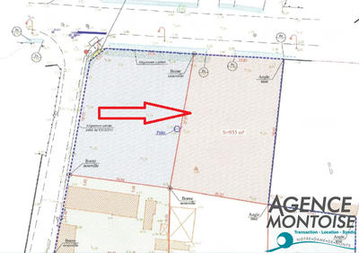 Terrain - 933 m²
