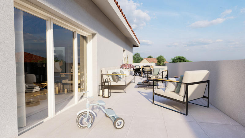 Appartement - 89 m² - 4 pièces