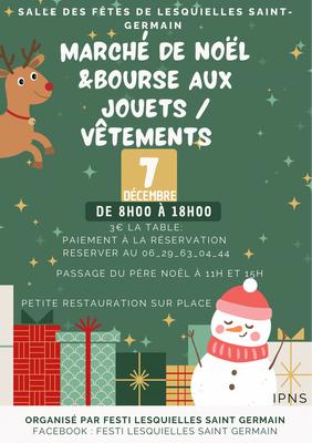 Bourse aux jouets et vêtements - marché de noël