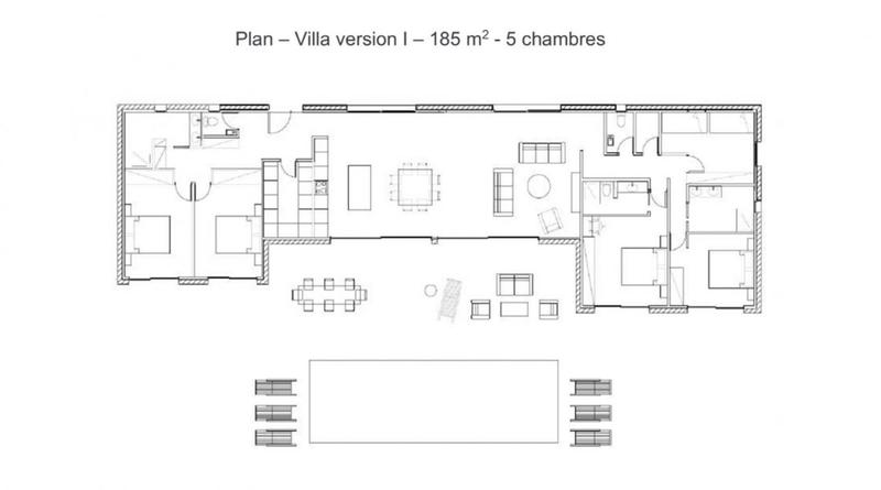 Villa - 185 m² - 6 pièces