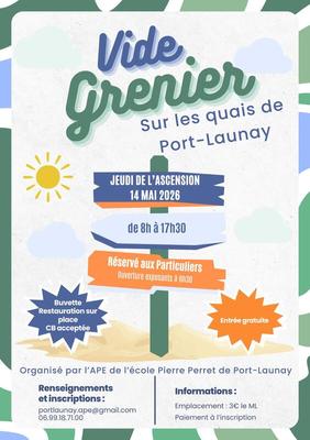 Vide-grenier sur les quais