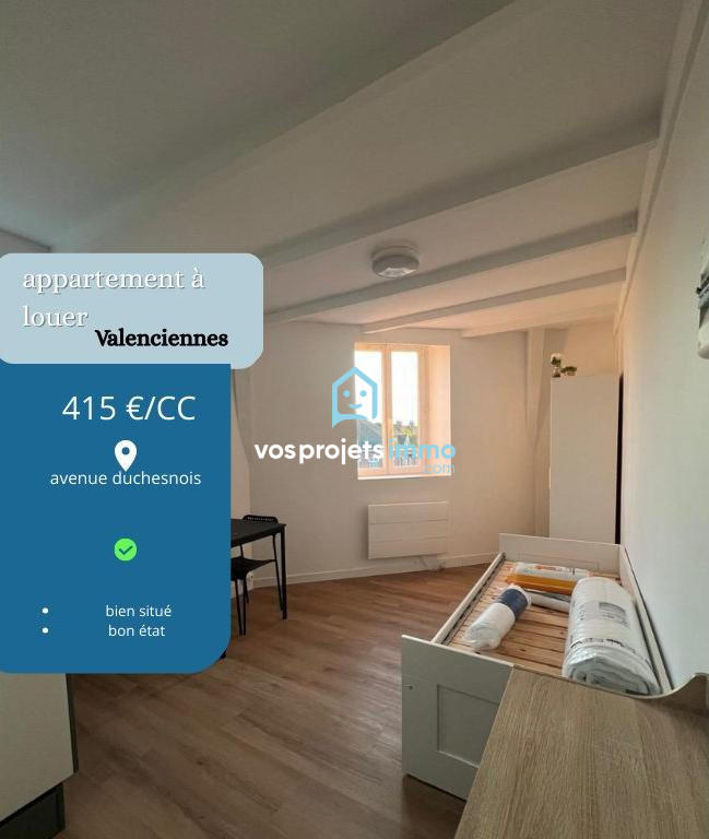 Appartement - 16 m² - 1 pièce